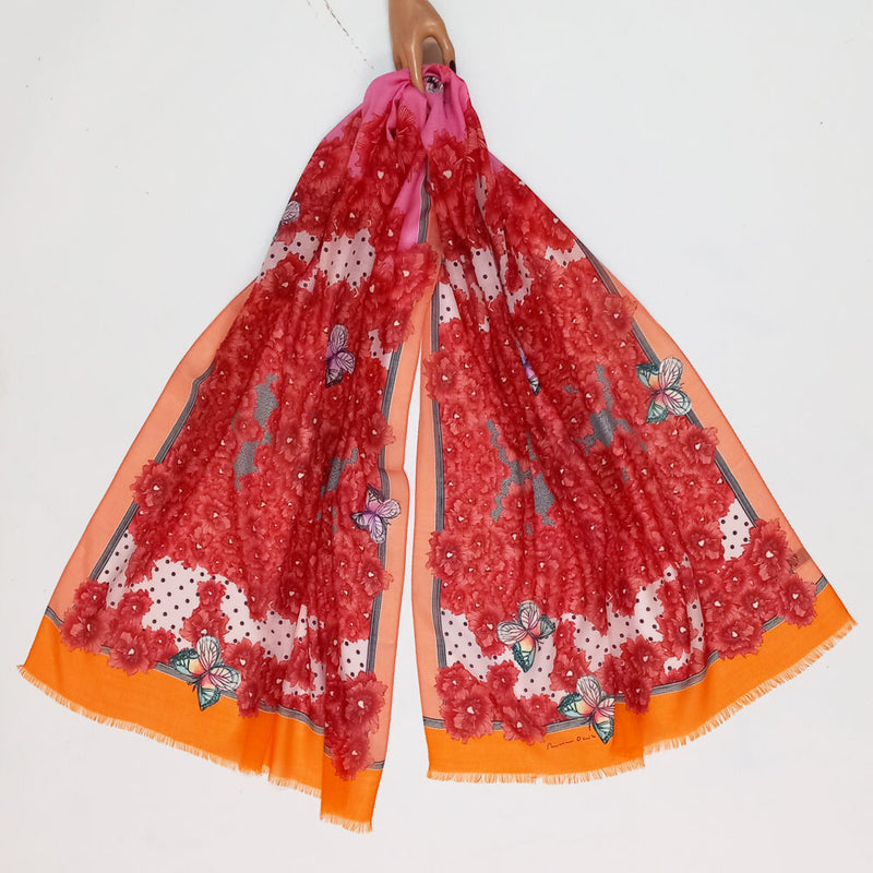 FOULARD LANA-SEDA 70x180