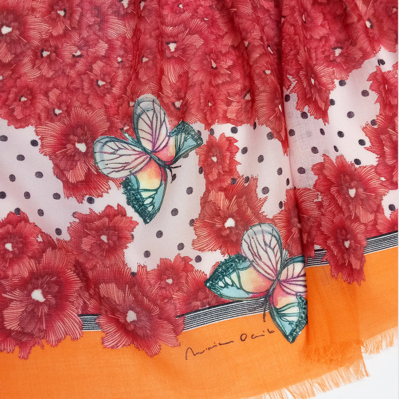 FOULARD LANA-SEDA 70x180