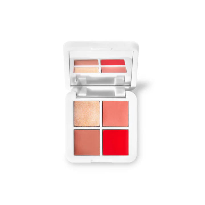 Paleta 3 tonos mejillas y labios 1 iluminador - Lip2Cheek Glow Quad Mini