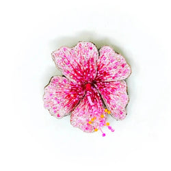 BROCHE DE HIBISCO AFRODITA