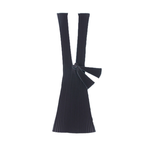 BOLSO PLISADO GRANDE / BLACK