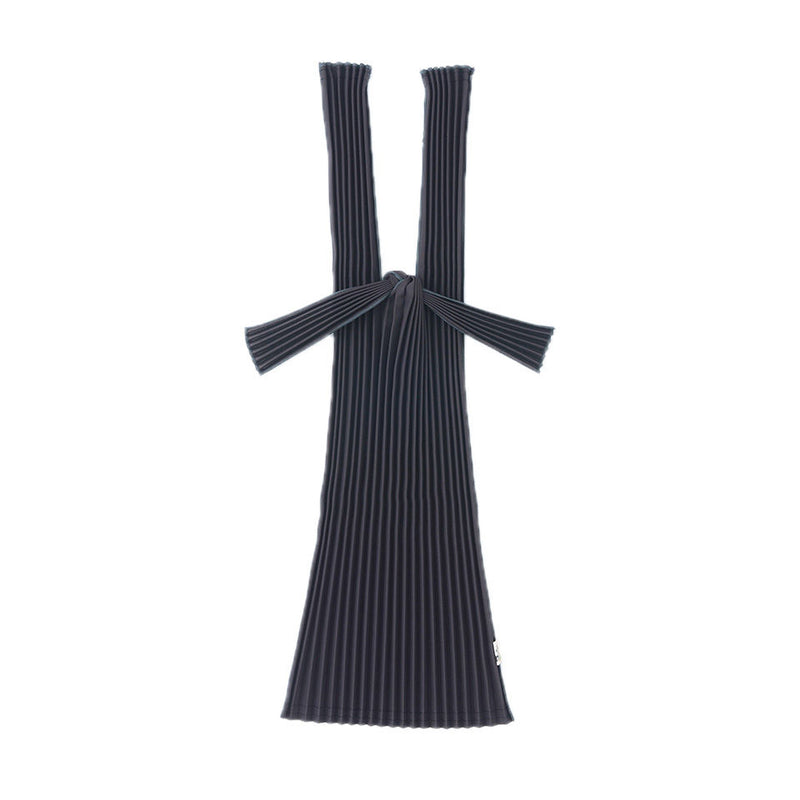BOLSO PLISADO MEDIANO / BLACK
