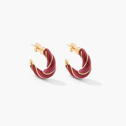 PENDIENTES DIANA BURDEOS