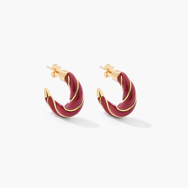 PENDIENTES DIANA BURDEOS