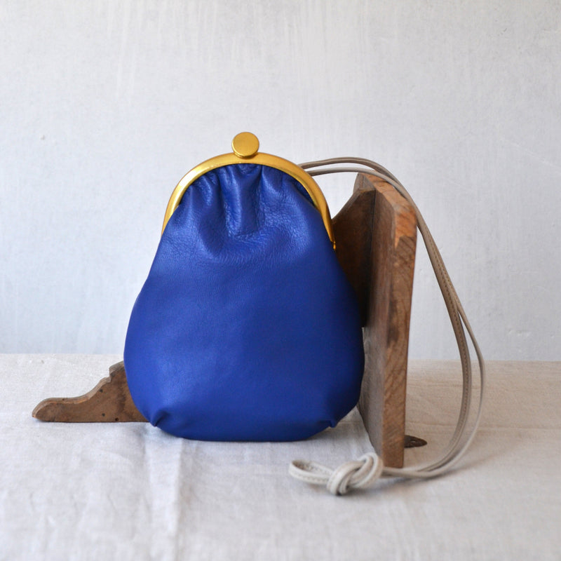 BOLSO PIEL AZUL