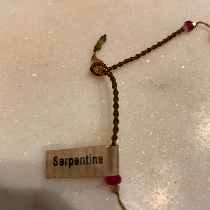 Tibetano Corto - Serpentine Green