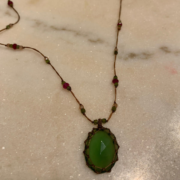 Tibetano Corto - Serpentine Green