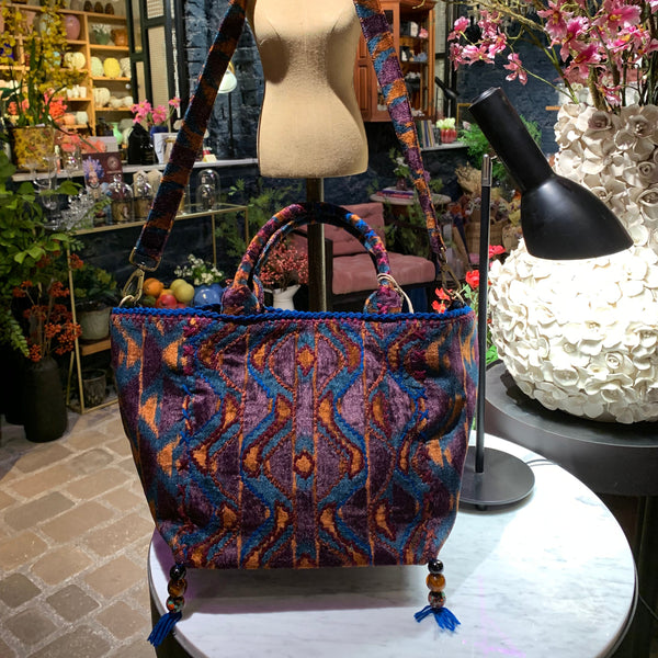 BOLSO ST. MORITZ ZIG – ZAG NAVY