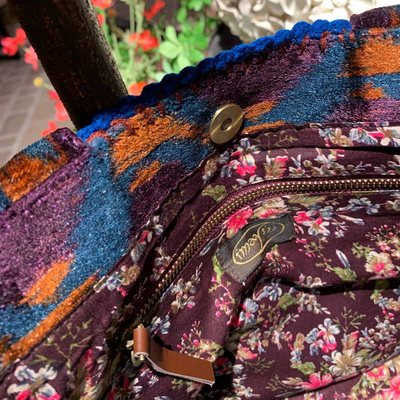 BOLSO ST. MORITZ ZIG – ZAG NAVY