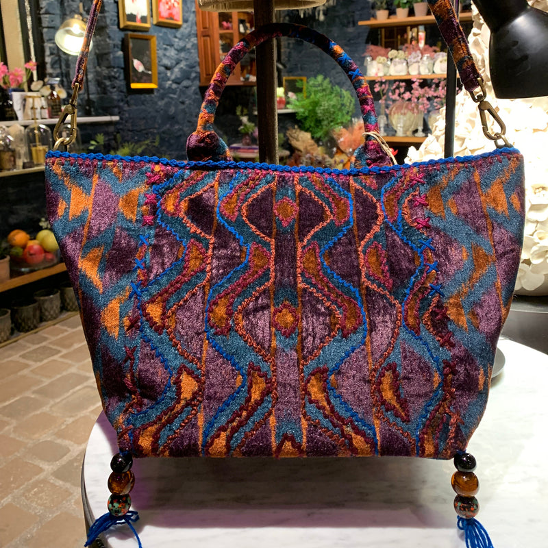 BOLSO ST. MORITZ ZIG – ZAG NAVY