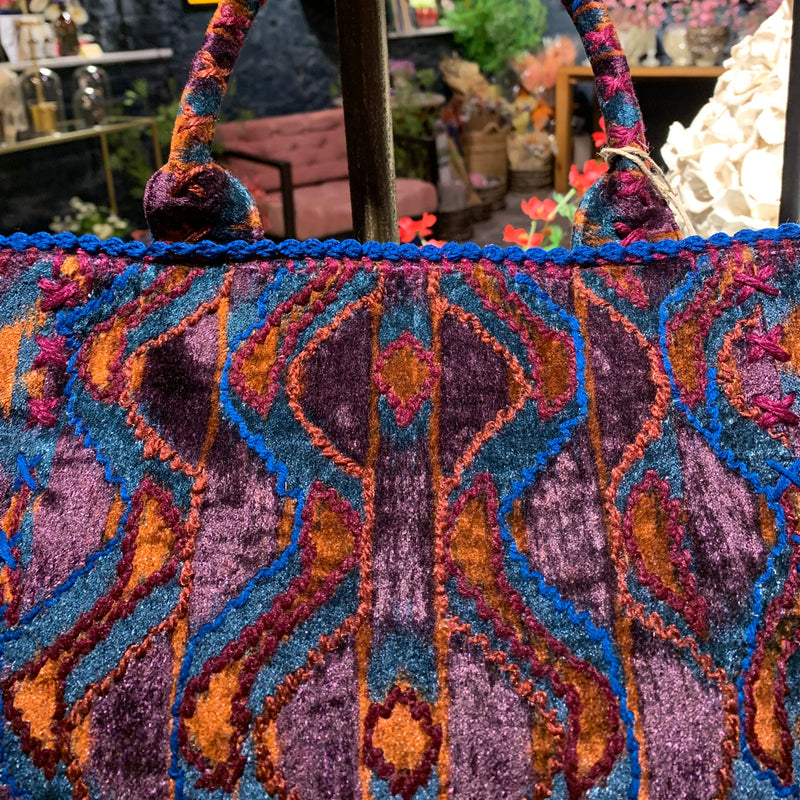 BOLSO ST. MORITZ ZIG – ZAG NAVY