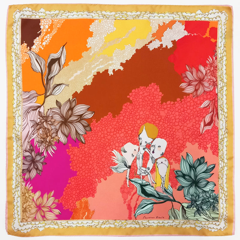 PAÑUELO SEDA 50x50