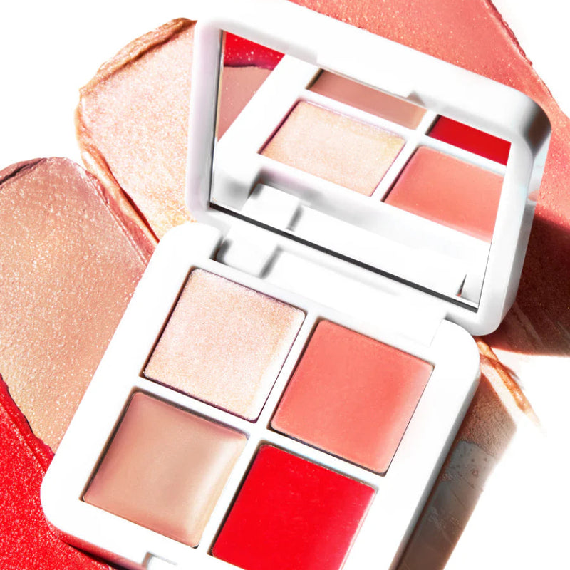 Paleta 3 tonos mejillas y labios 1 iluminador - Lip2Cheek Glow Quad Mini