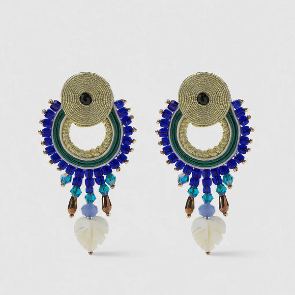 PENDIENTES "Bluberry Flash"