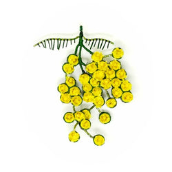 BROCHE MIMOSA