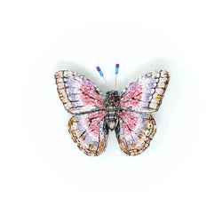 BROCHE MARIPOSA ROSA LILA