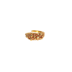 Anillo NOTA Latón dorado bañado en cobre