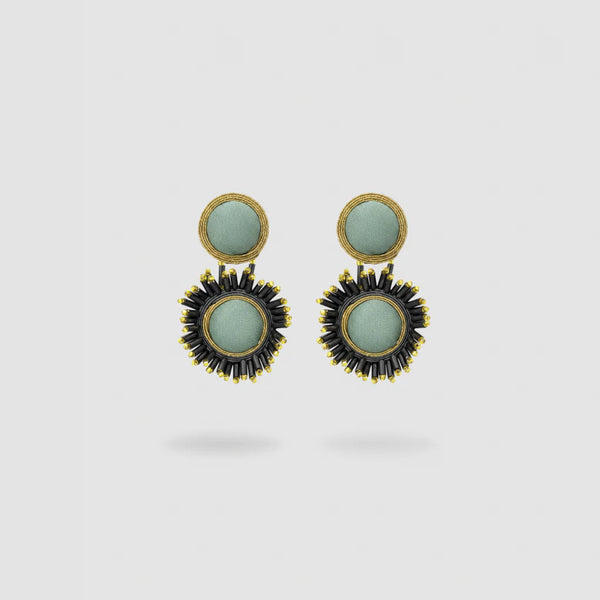 PENDIENTES "Cretonne Moss"