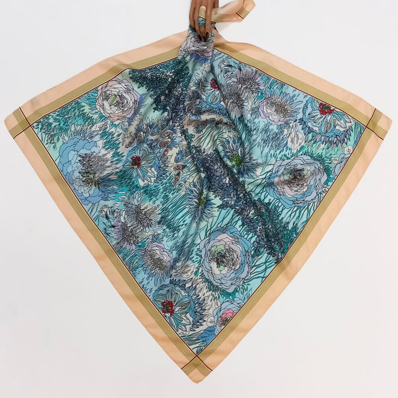 PAÑUELO SEDA 90x90