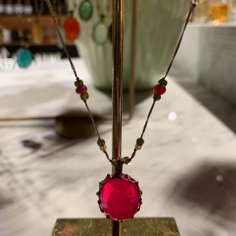 Tibetano corto - Rubellite Pink