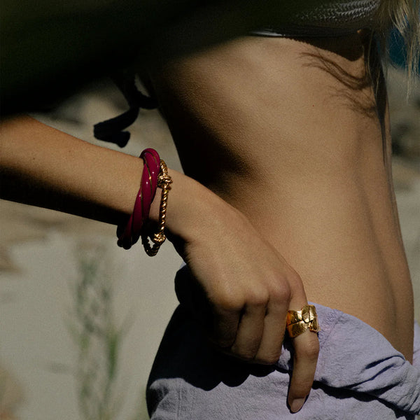 BRAZALETE DIANA BURDEOS