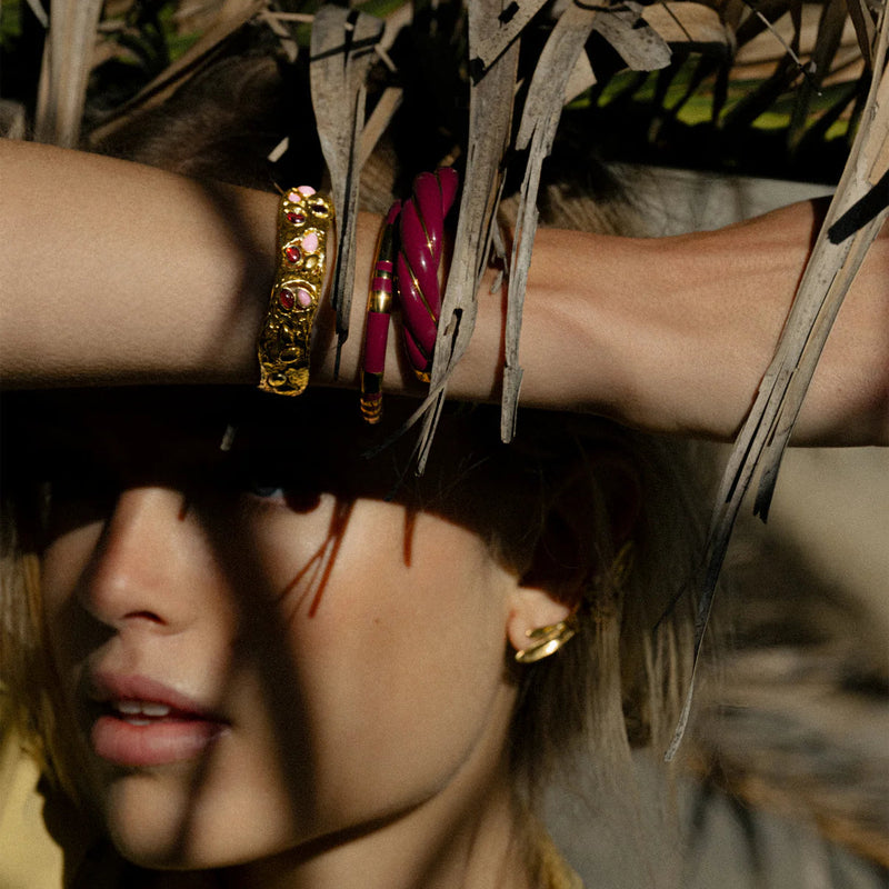 BRAZALETE DIANA BURDEOS