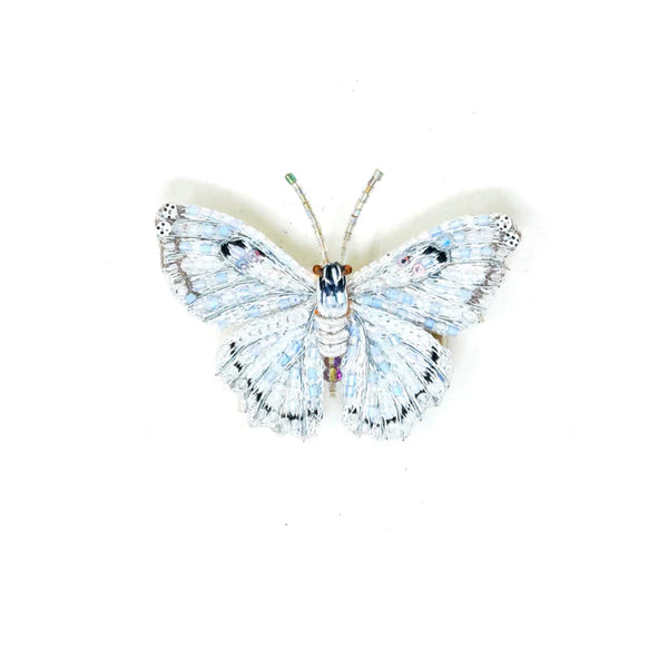 BROCHE MARIPOSA BLANCA