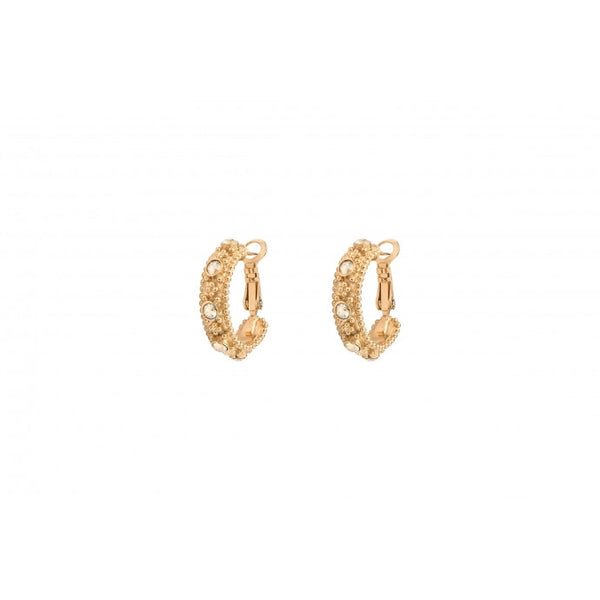 PENDIENTES ARO DORADOS - CRISTAL PRESTIGE