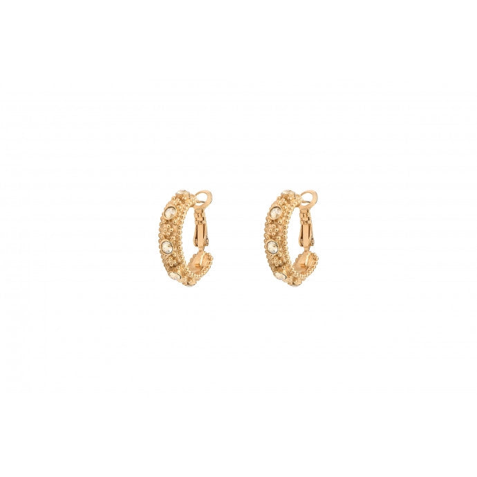 PENDIENTES ARO DORADOS - CRISTAL PRESTIGE