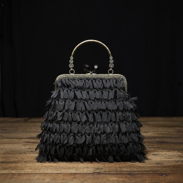 BOLSO ASA COQUETTE NEGRO