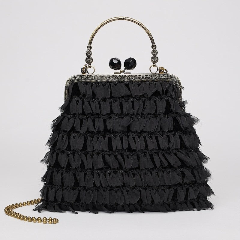 BOLSO ASA COQUETTE NEGRO