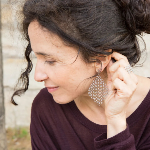 PENDIENTES ZOÉ COBRE