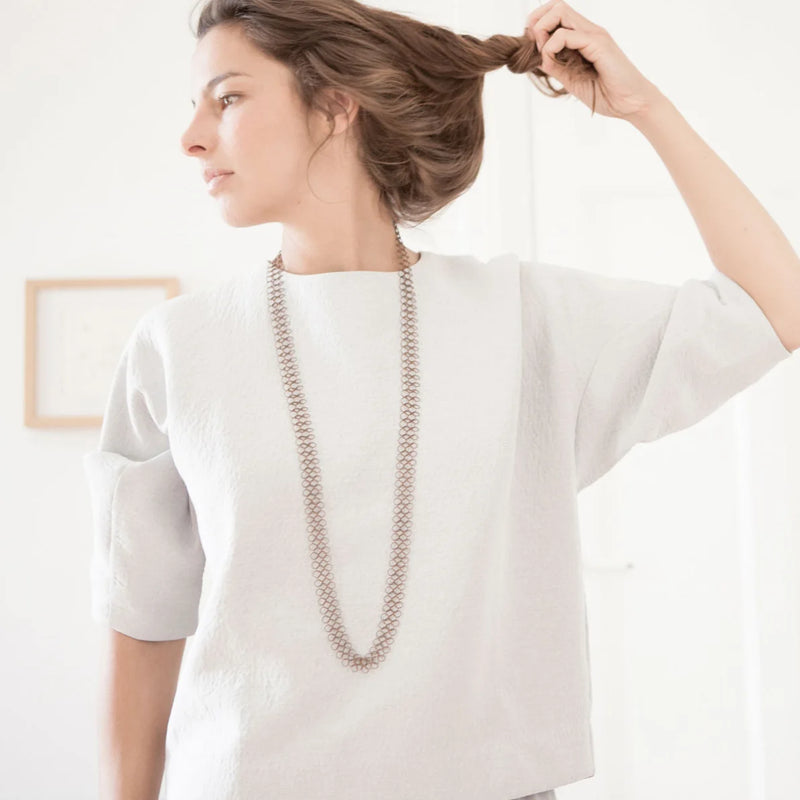 COLLAR BASIC 104 cm COBRE
