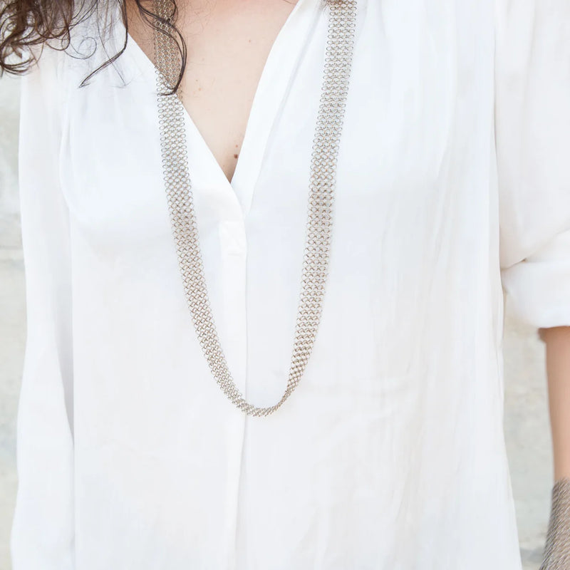 COLLAR BASIC 94 cm LIGHT-COBRE-BRONCE