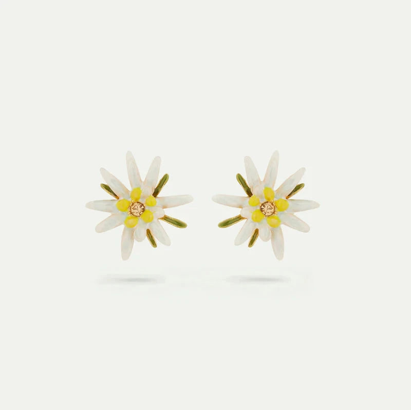 PENDIENTES FLOR DE EDELWEISS