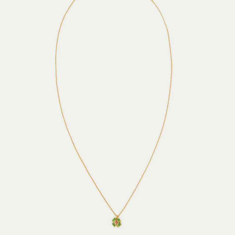 COLLAR COLGANTE TRÉBOL 4 HOJAS