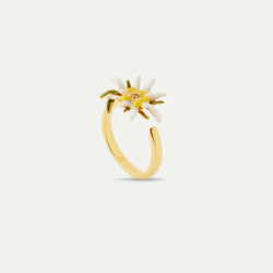 ANILLO AJUSTABLE FLOR DE EDELWEISS