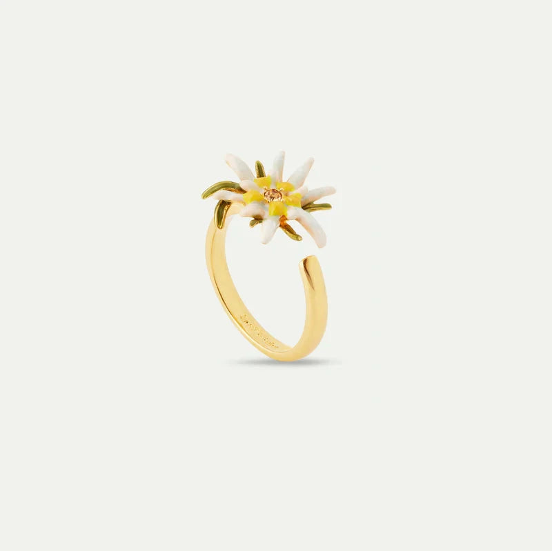 ANILLO AJUSTABLE FLOR DE EDELWEISS