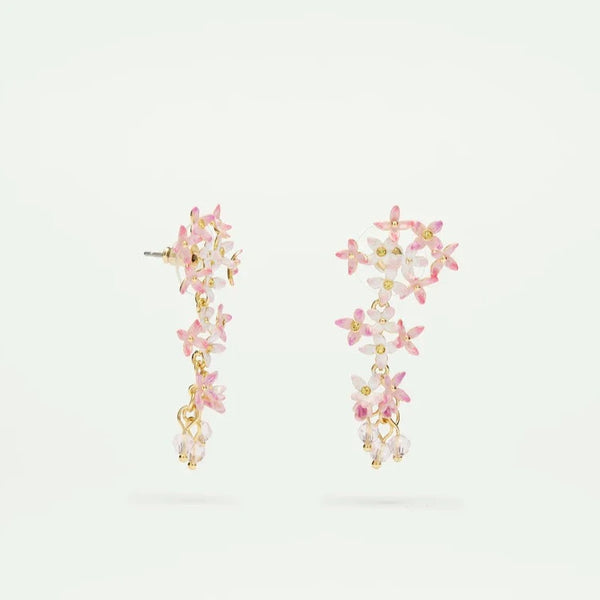 PENDIENTES COLGANTES LILAS