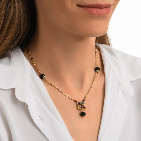 COLLAR PERSANE MULTICOLOR