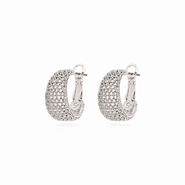 PENDIENTES ARO BETTY PEQUEÑOS PLATEADOS