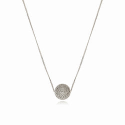 COLLAR BETTY COLGANTE MEDIANO PLATEADO