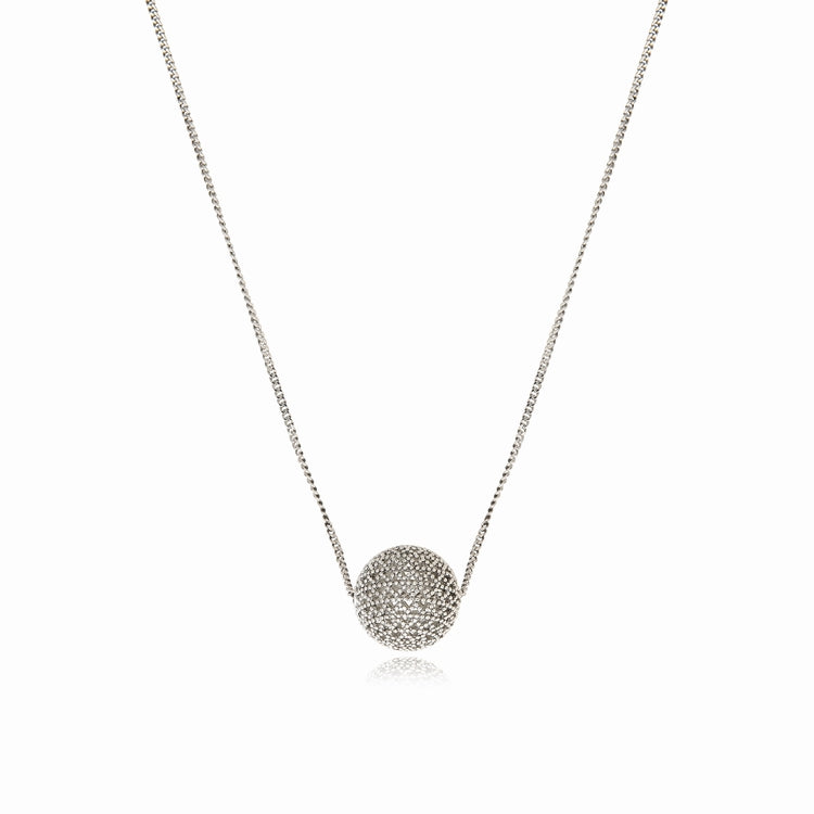 COLLAR BETTY COLGANTE MEDIANO PLATEADO