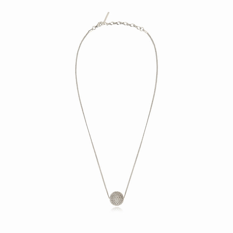 COLLAR BETTY COLGANTE MEDIANO PLATEADO