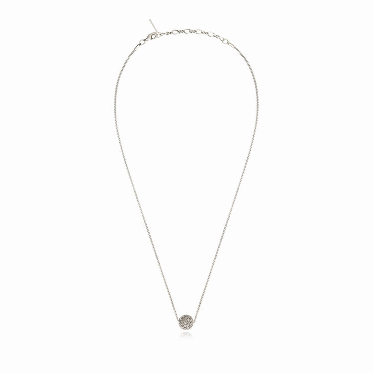 COLLAR BETTY COLGANTE PEQUEÑO PLATEADO