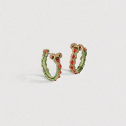 PENDIENTES Tomato Cherry hOOps