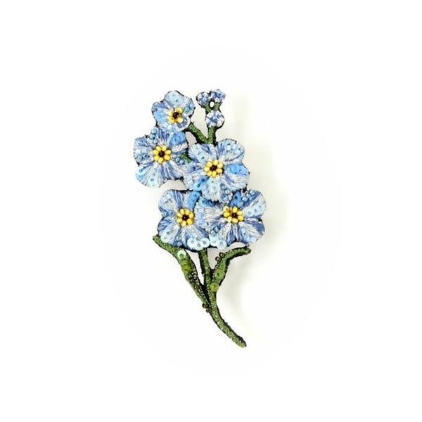 BROCHE FLOR NO ME OLVIDES
