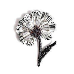 BROCHE FLOR VOLANTE