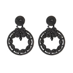 PENDIENTES "NEGRO & AZABACHE"