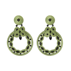 PENDIENTES "LAUREL & AZABACHE"